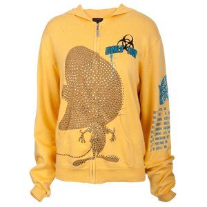 Raw7 Looney Tunes Zip Up Hoodie Speedy Gonzalez Rhinestones